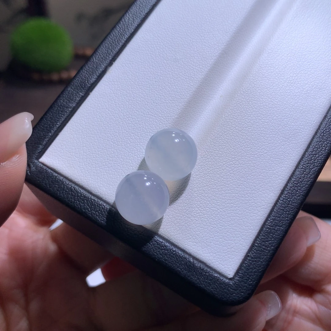 翡翠散珠特价淡紫色卡12发其一