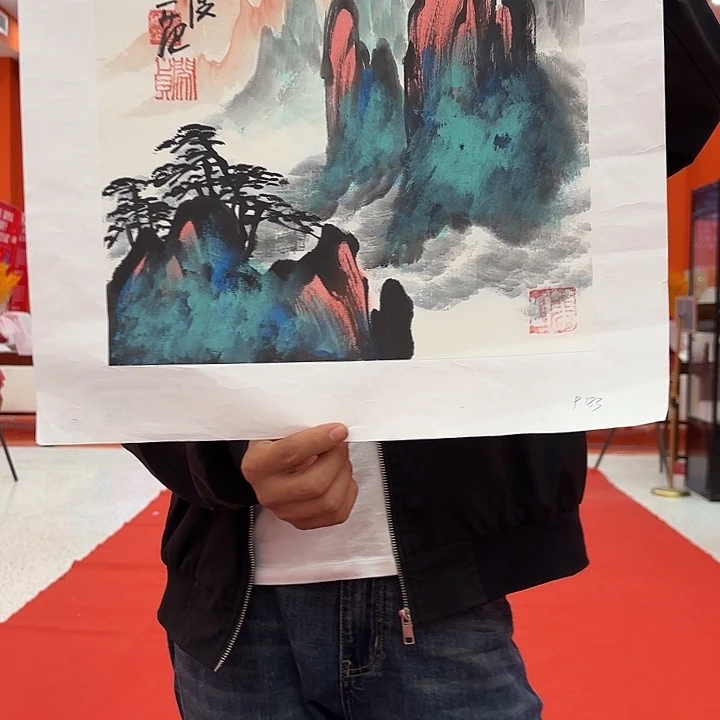 国画姜国华老师出书原作