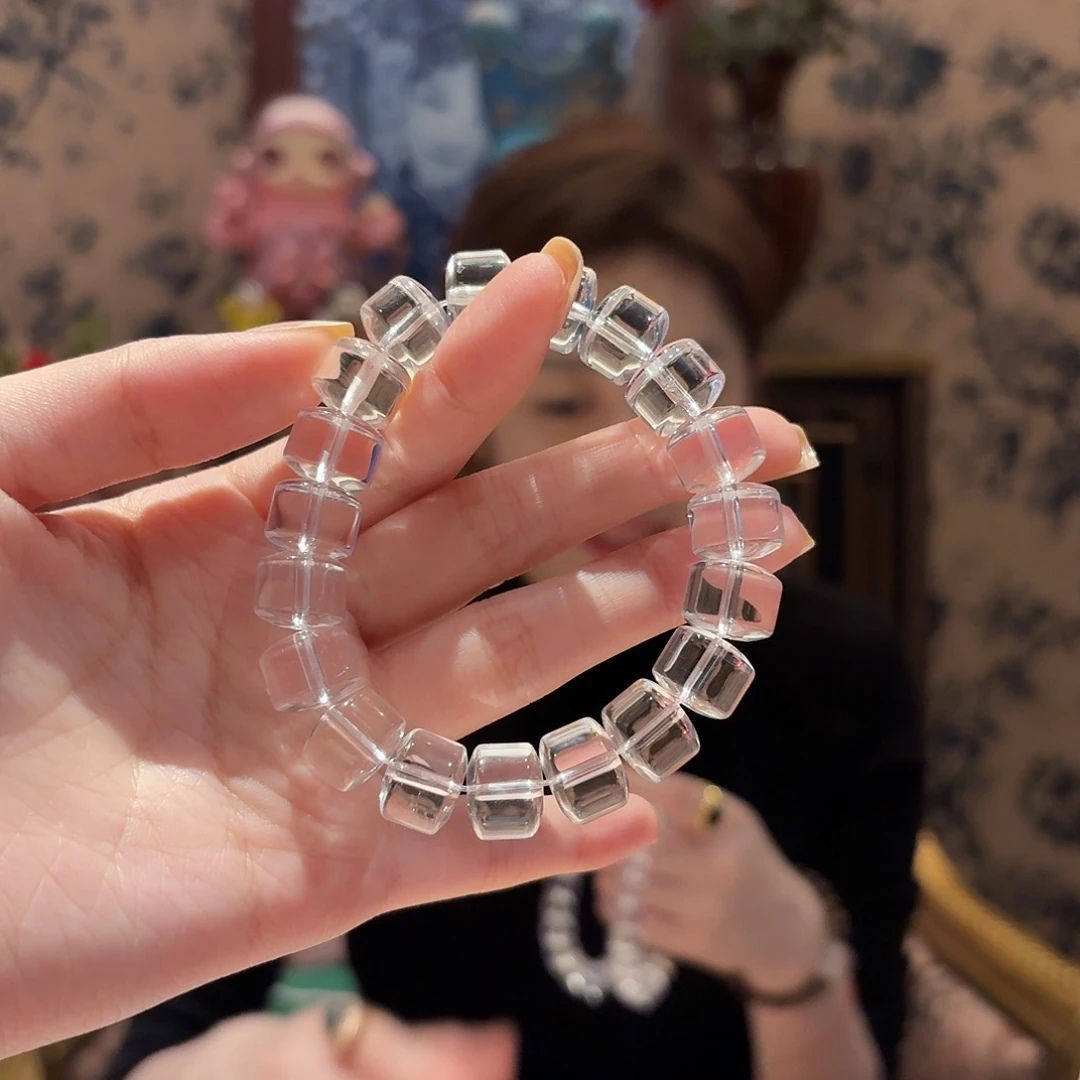 水晶手链未镶嵌多样性发其一