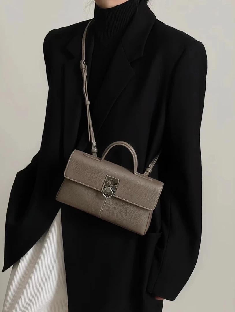 新年的礼物HOOP臻选时尚百搭单肩手拎女包