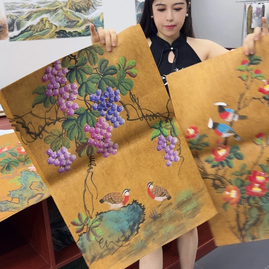 国画国画刘老师国画