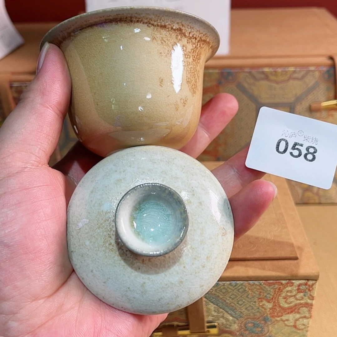 【闪购商品】沁庐柴窑古法柴烧全手工茶具