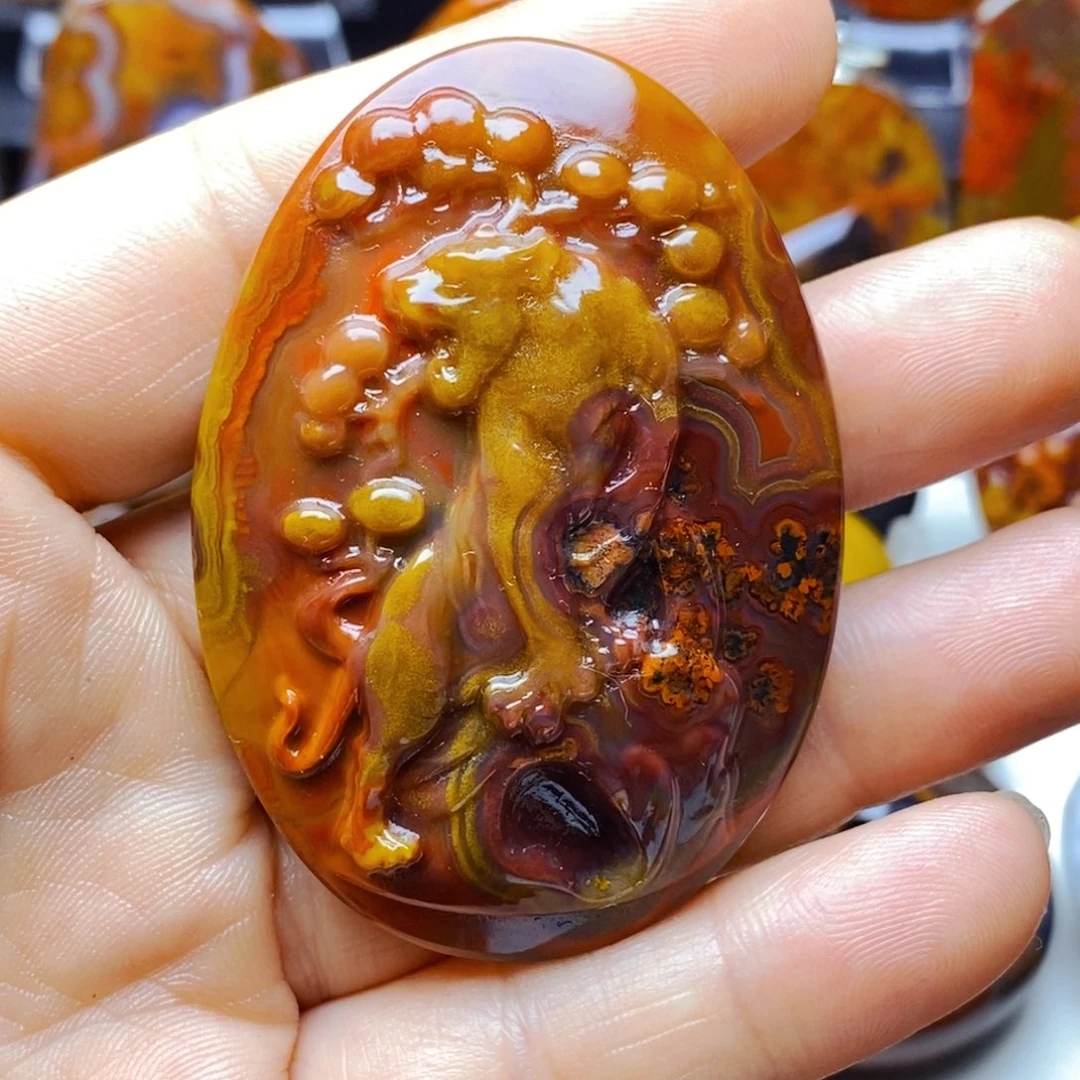 用***4玛瑙/玉髓颈饰未镶嵌