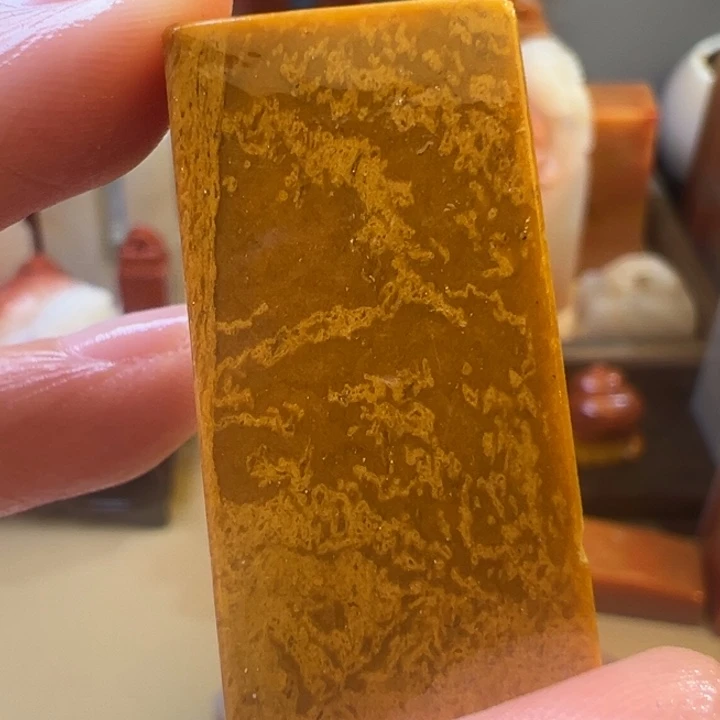 印石寿山石451号沙漠之心