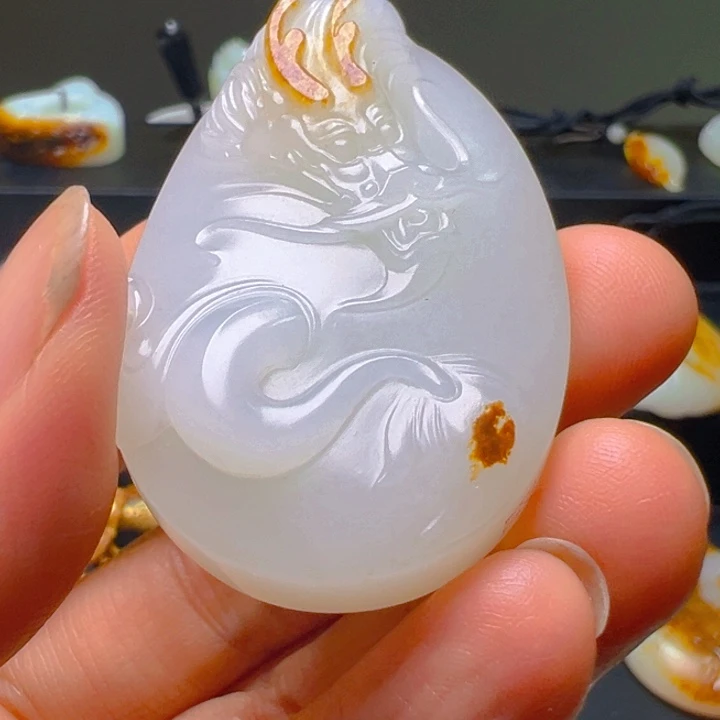 和田玉（子料）未镶嵌颈饰