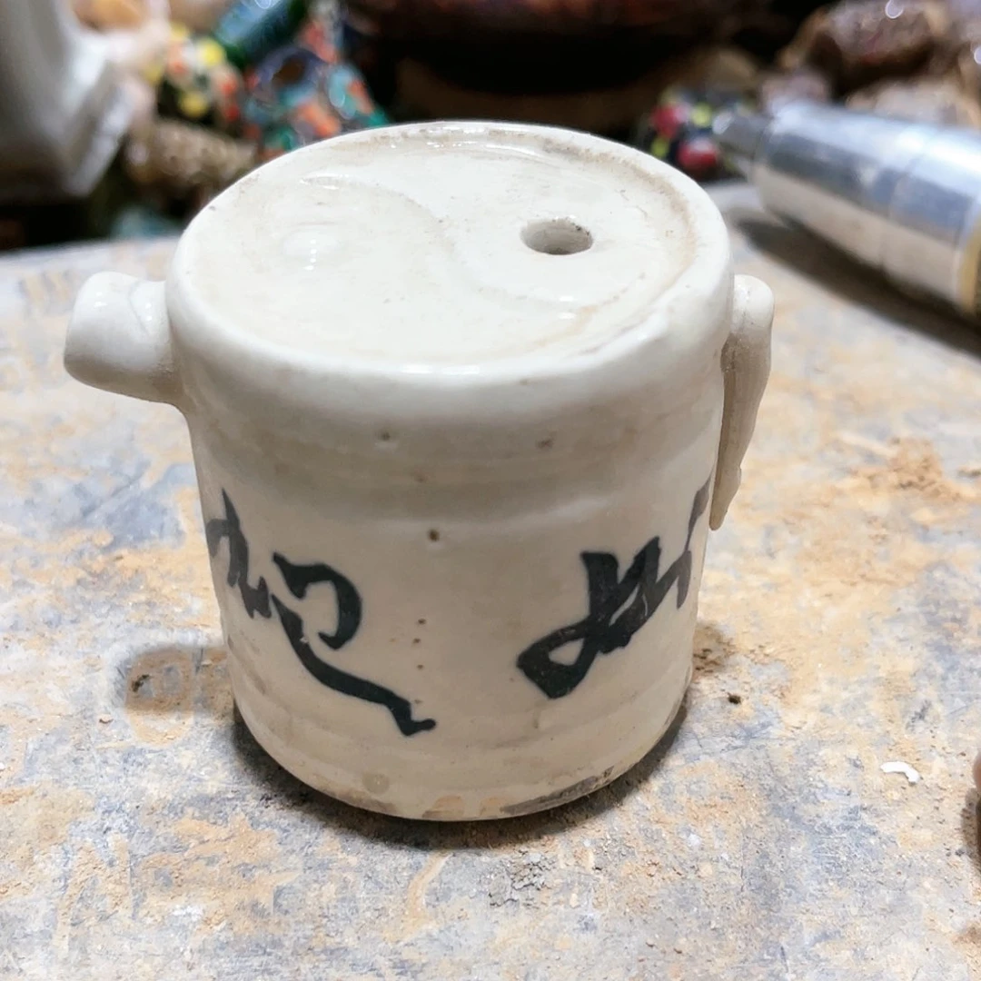 瓦当摆件摆件茶的茶包