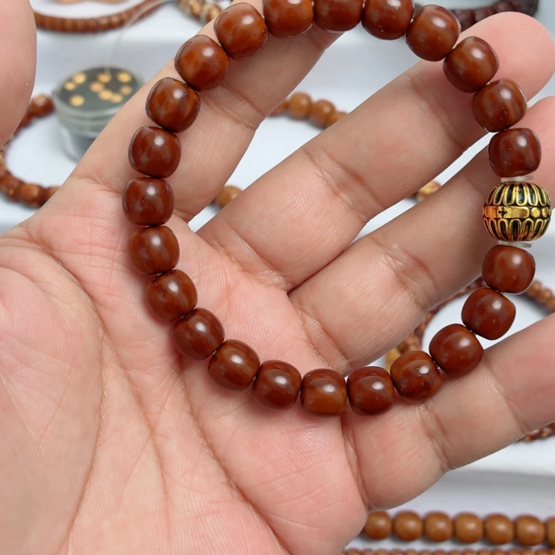 手串紫金鼠实心老型，毕业货油型足