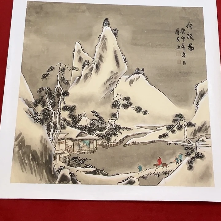 国画手绘国画作品