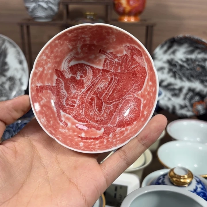 子***正景德镇手工手绘陶瓷