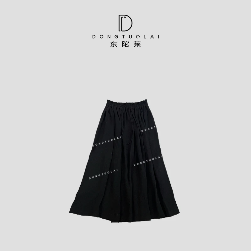 《无忧裙》半身裙气质时尚休闲复古春秋半裙夏季轻奢法式复古半裙