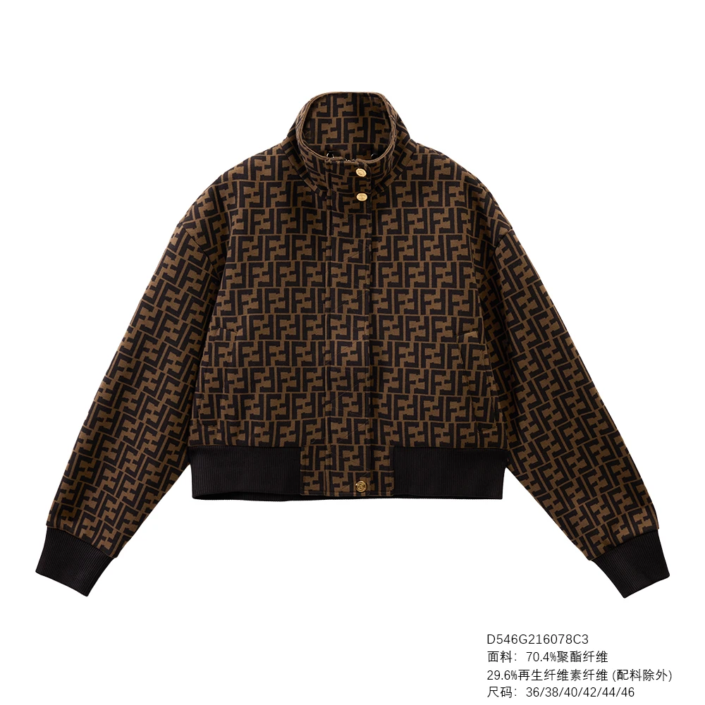 FENDILOR小怪兽25年春秋款女士外套 D546G216078C