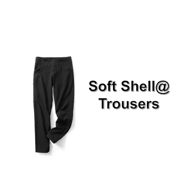 【净版专属-商务款软壳裤】户外休闲防风防泼水抓绒软壳长裤8699