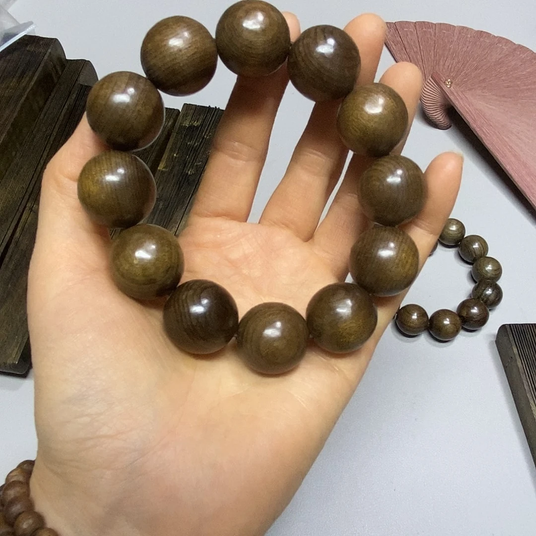 楠木新*金丝楠木2.0手串