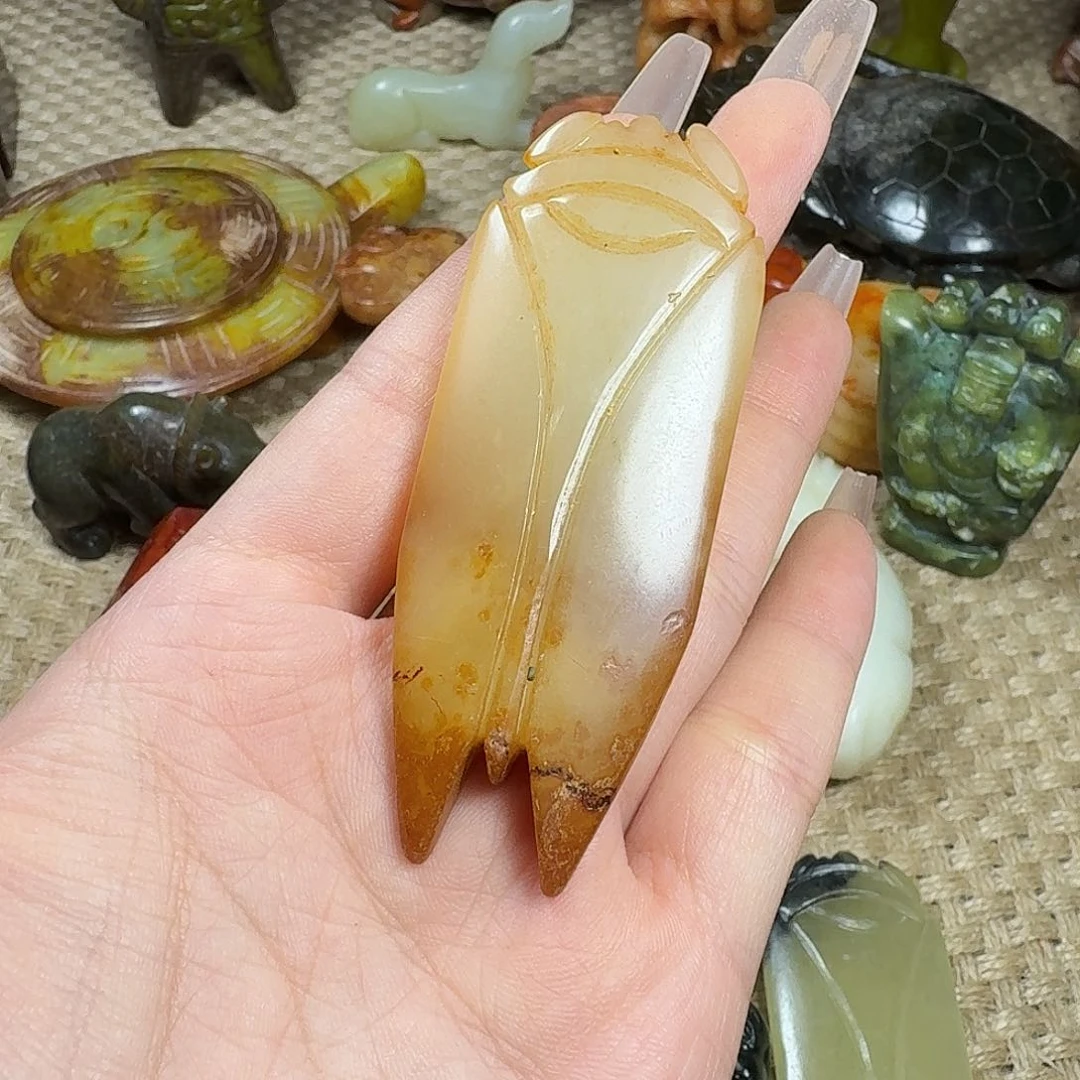 白玉菩提吊坠挂件