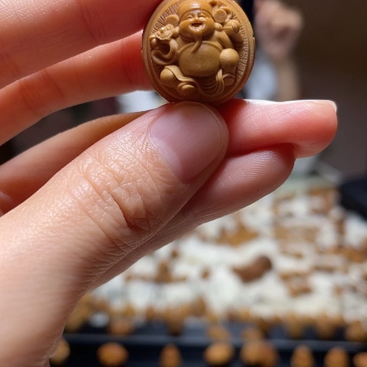 橄榄核吊坠橄榄 财神