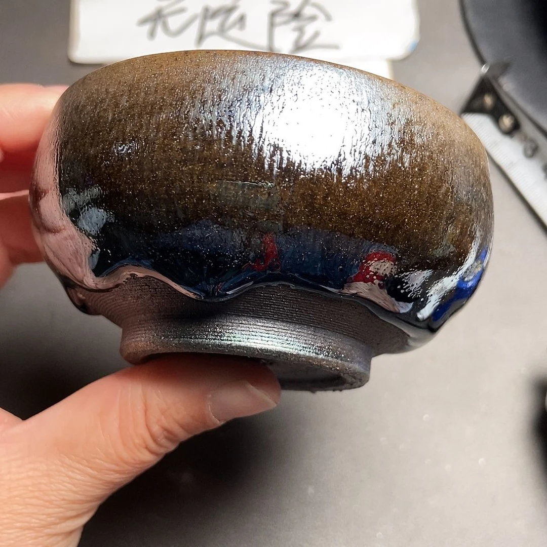 茶盏31 建窑建盏磨底微瑕