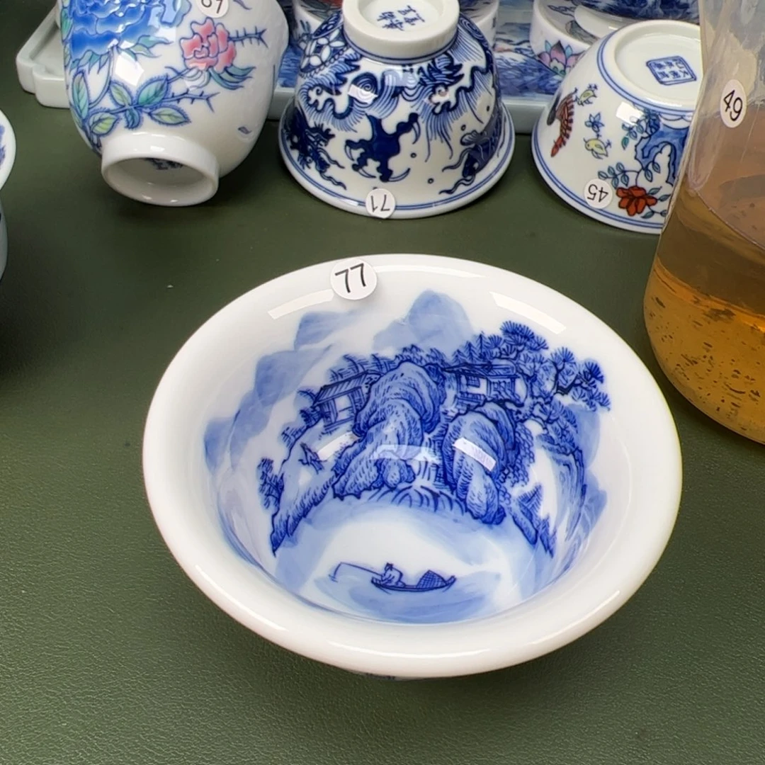 木木景德镇纯手工纯手绘茶具77