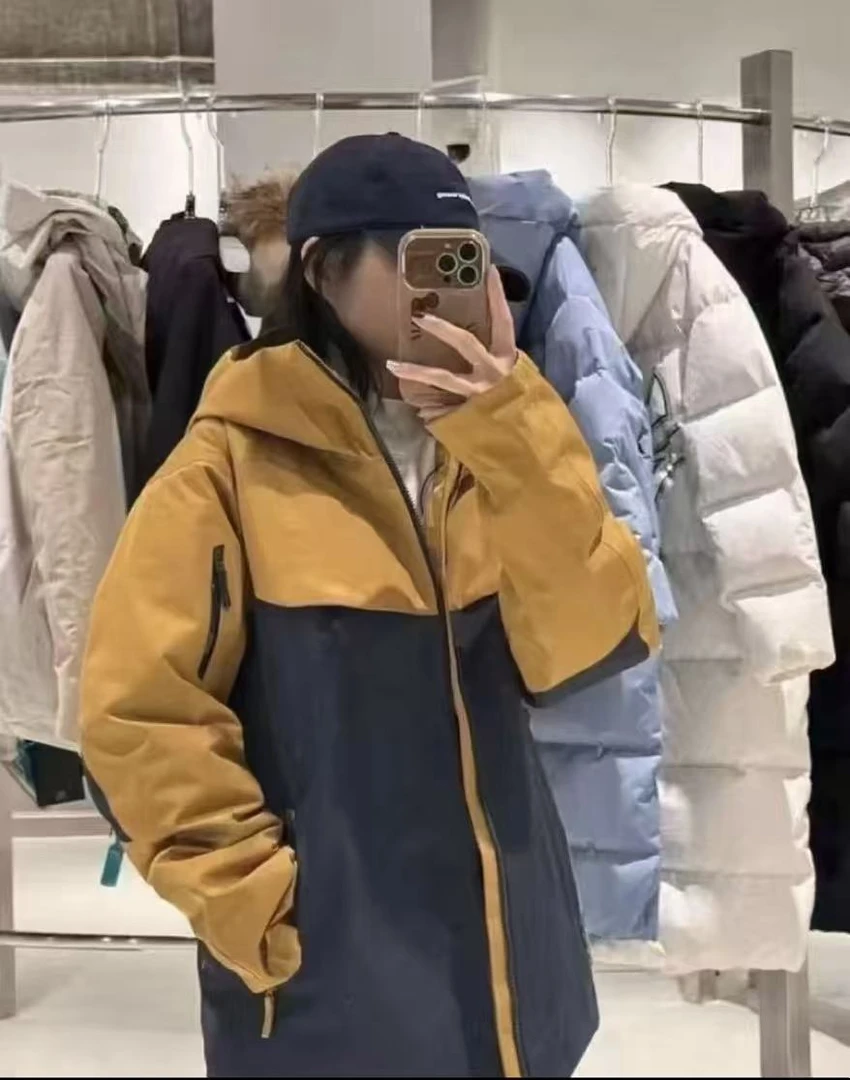 小麦C休闲舒适户外男女款羽绒服  DD