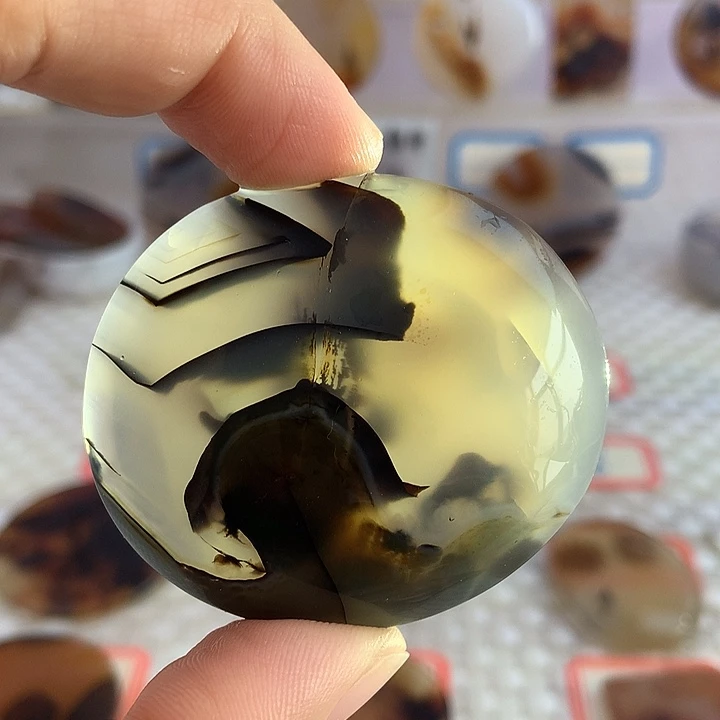 玛瑙/玉髓合金颈饰