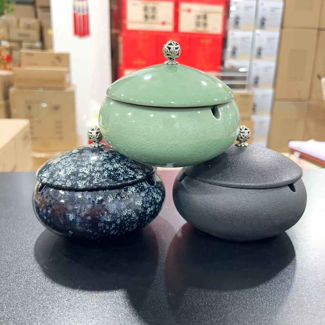 定制款！紫砂烟灰缸