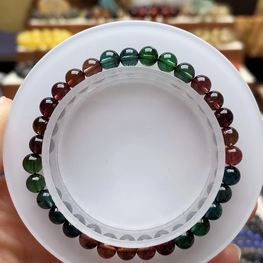 未镶嵌手链碧玺手链