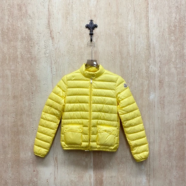 99新  moncler Lans鹅黄色轻薄羽绒服/1码/33066