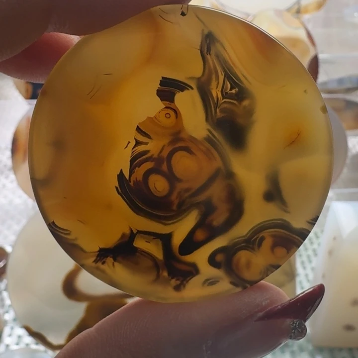 玛瑙/玉髓未镶嵌项链