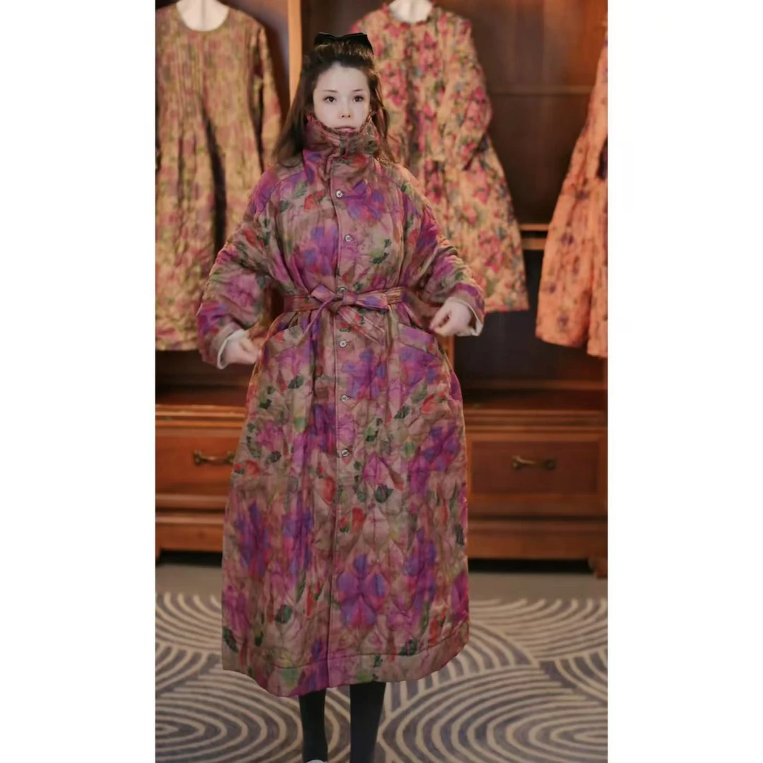 漾. 设计师款原创浪漫裙袍   2492306