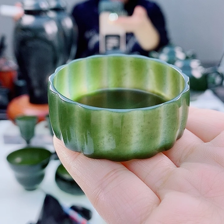 和田玉（青玉）未镶嵌把件