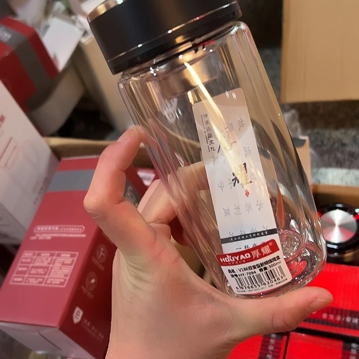 厚耀品牌300.186玻璃杯鹅蛋杯 微瑕