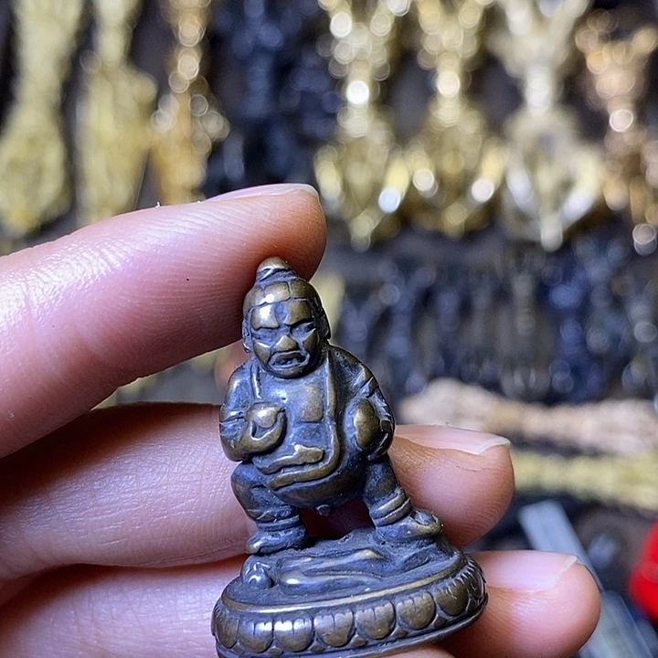 藏传青铜脖挂黑財福利福利