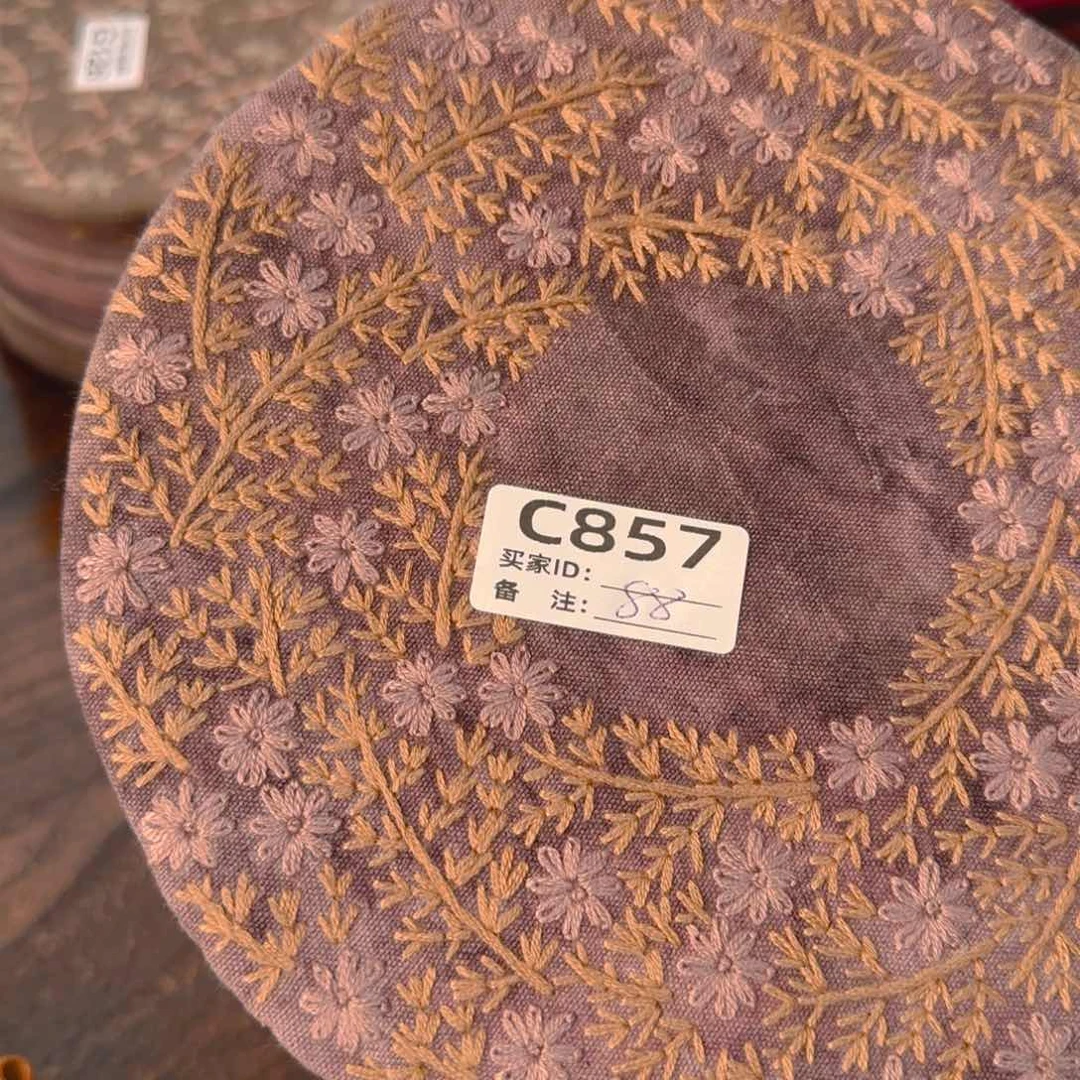 刺绣五**歇857刺绣图案设计非常精致