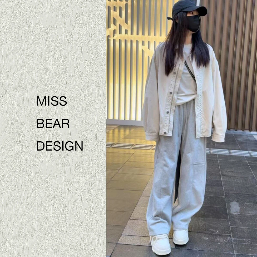 【MISS BEAR DESIGN】宽松简约设计感休闲外套