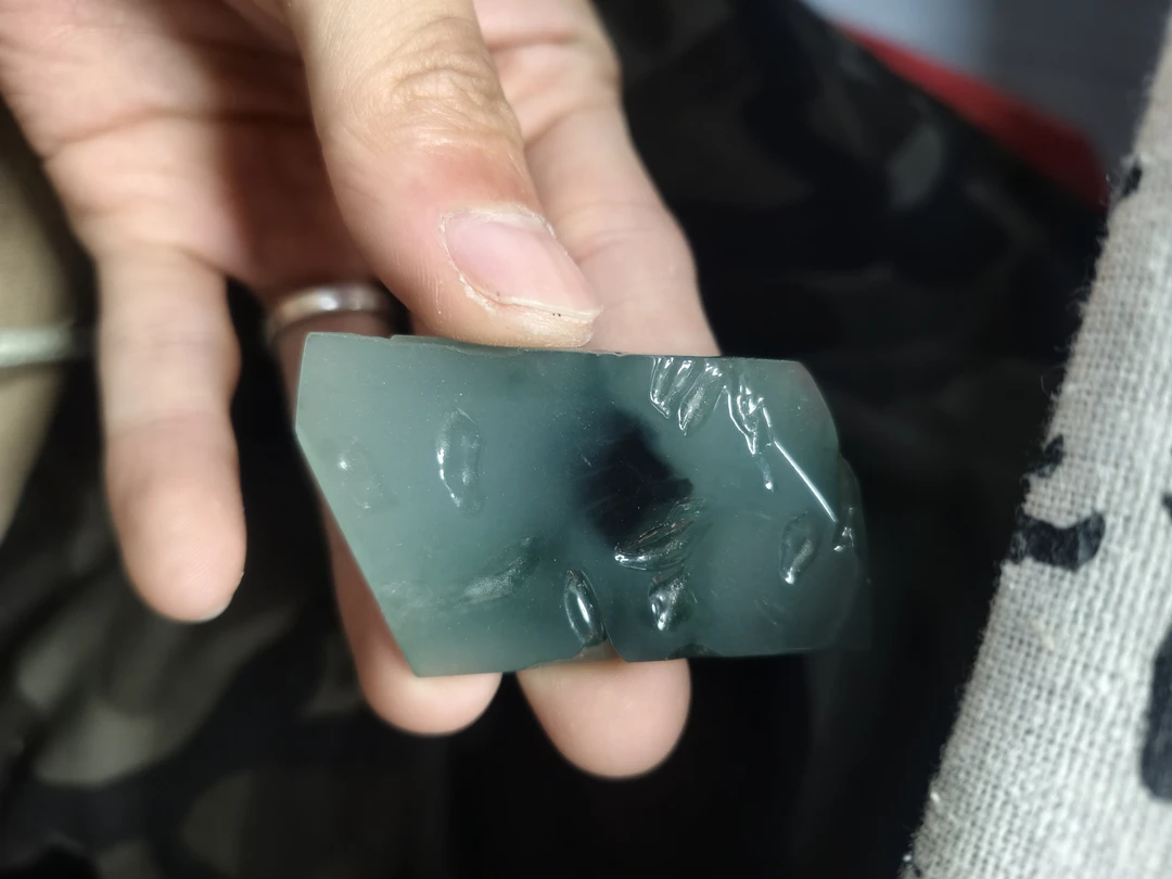 天然缅甸翡翠随形料子