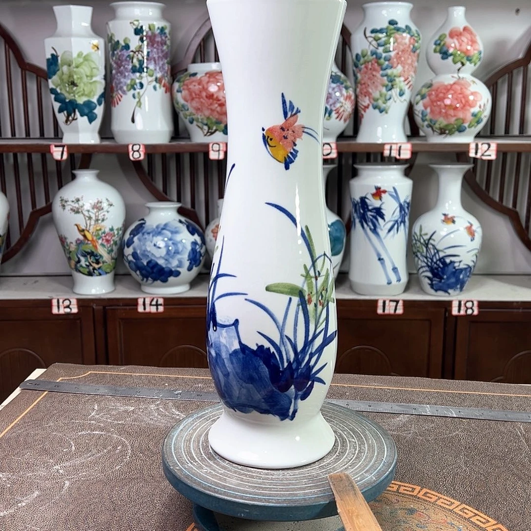 摆件景德镇陶瓷蛮玉