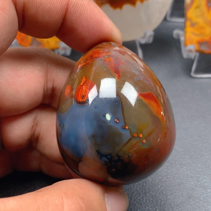 玛瑙/玉髓颈饰未镶嵌冰***9