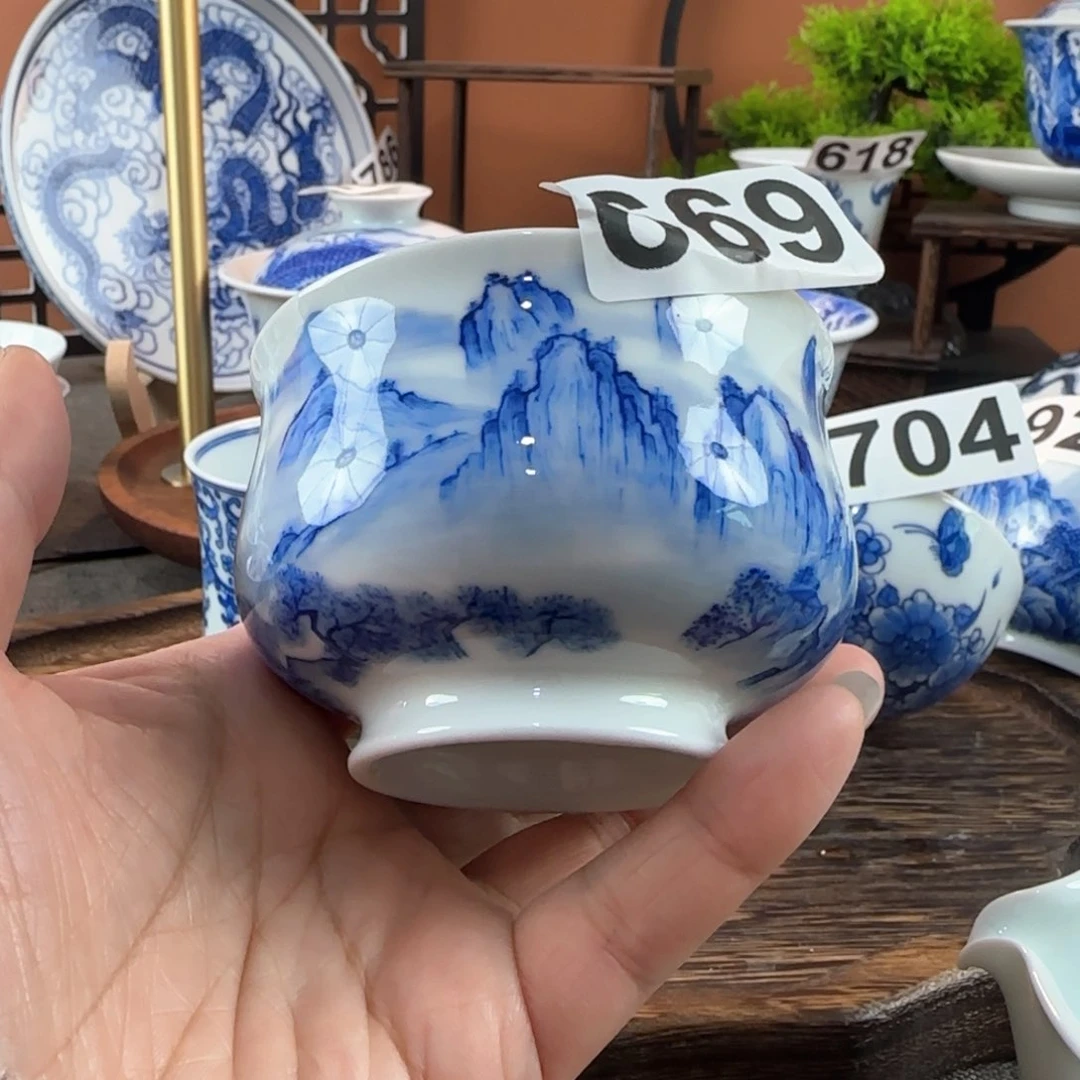 神**哥景德镇陶瓷手绘茶器669