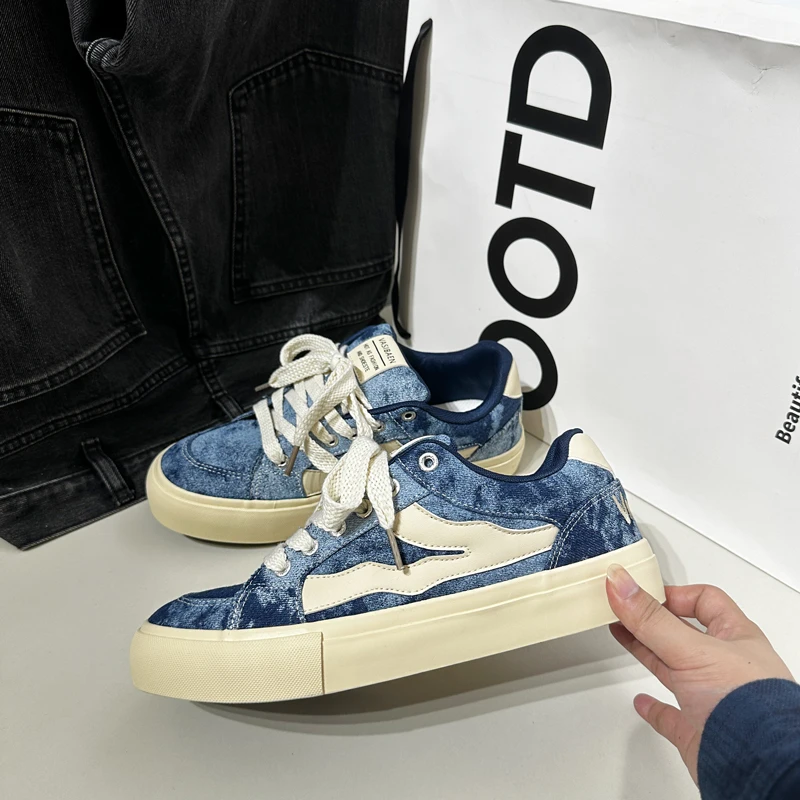 鞋子男爆款2025新款休闲加绒棉鞋男生增高厚底板鞋男百搭豹纹潮鞋