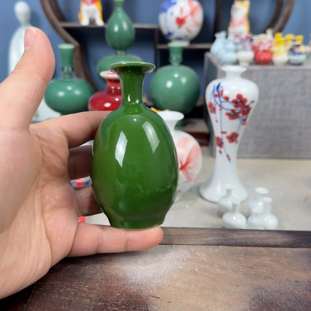 陶瓷手工小花器摆件