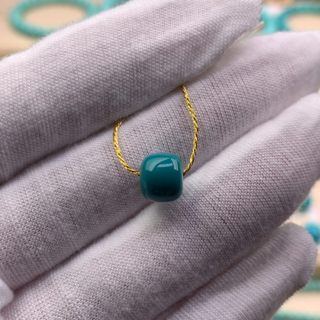 绿松石未镶嵌珠宝奇石7.8*6.6