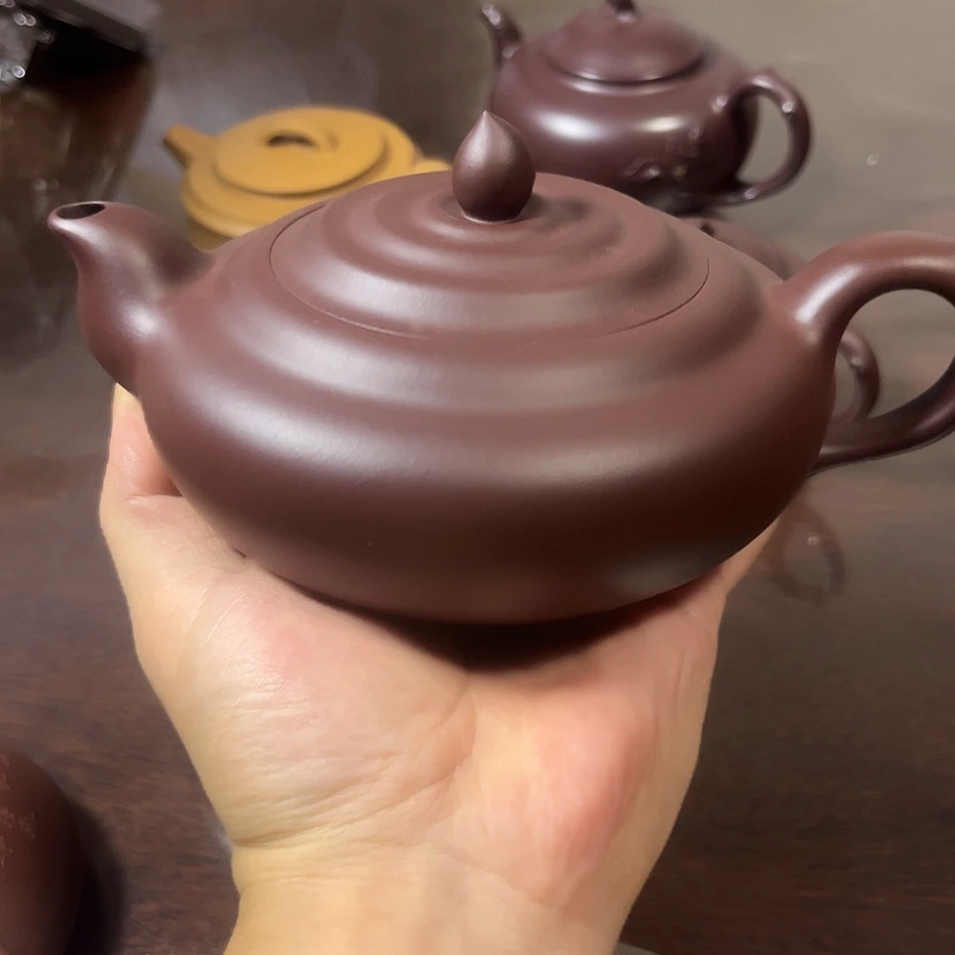 茶壶紫砂宜兴原矿紫砂壶手工艺品