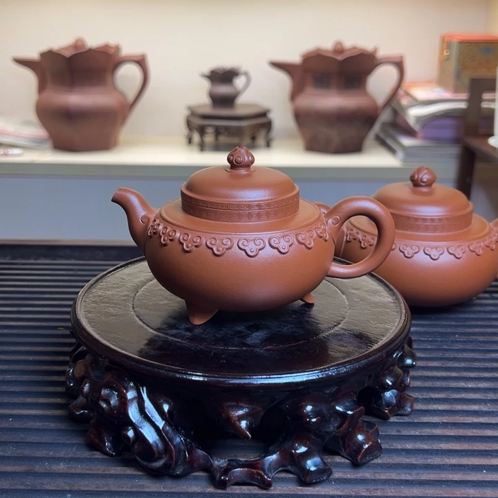 子***默紫砂公道杯宜兴紫砂200