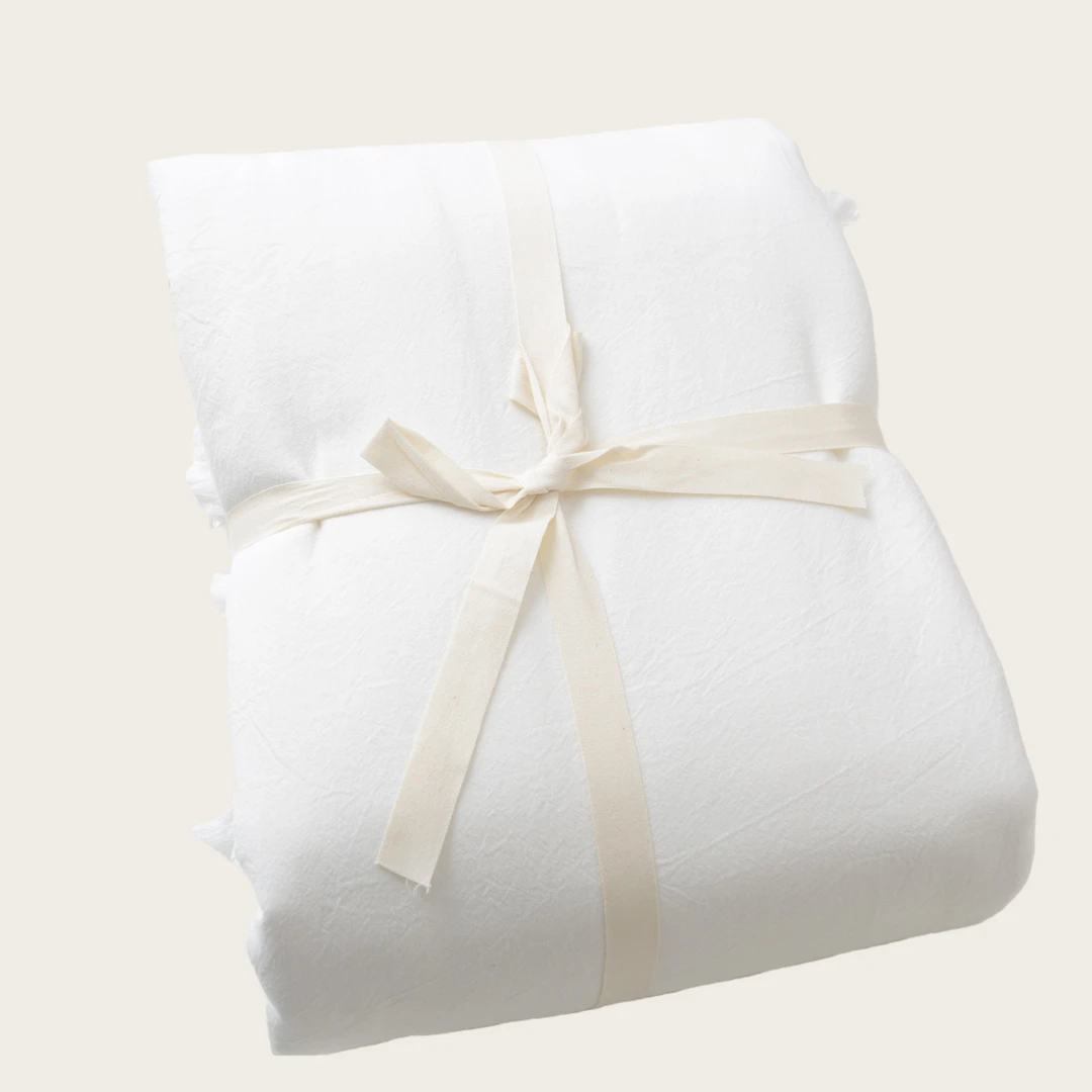 家居全棉床品三件套BB0440被套枕套三件套流苏款舒适亲肤时尚