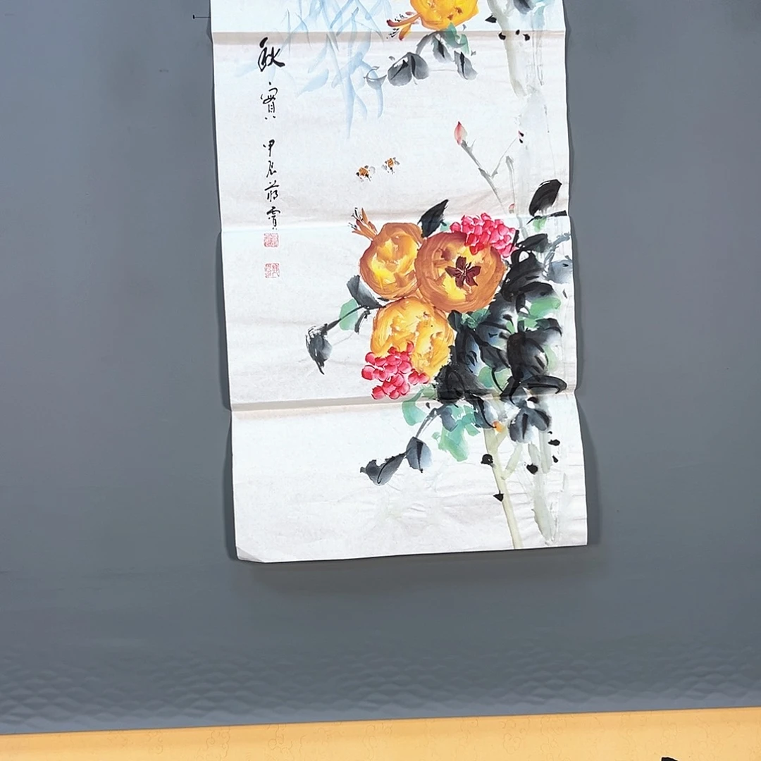 国画827 花鸟和蝴蝶在这里