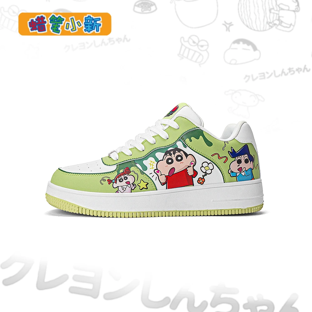 蜡笔小新鞋子男款爆款2025秋季新款情侣百搭运动鞋干净感痞帅男鞋