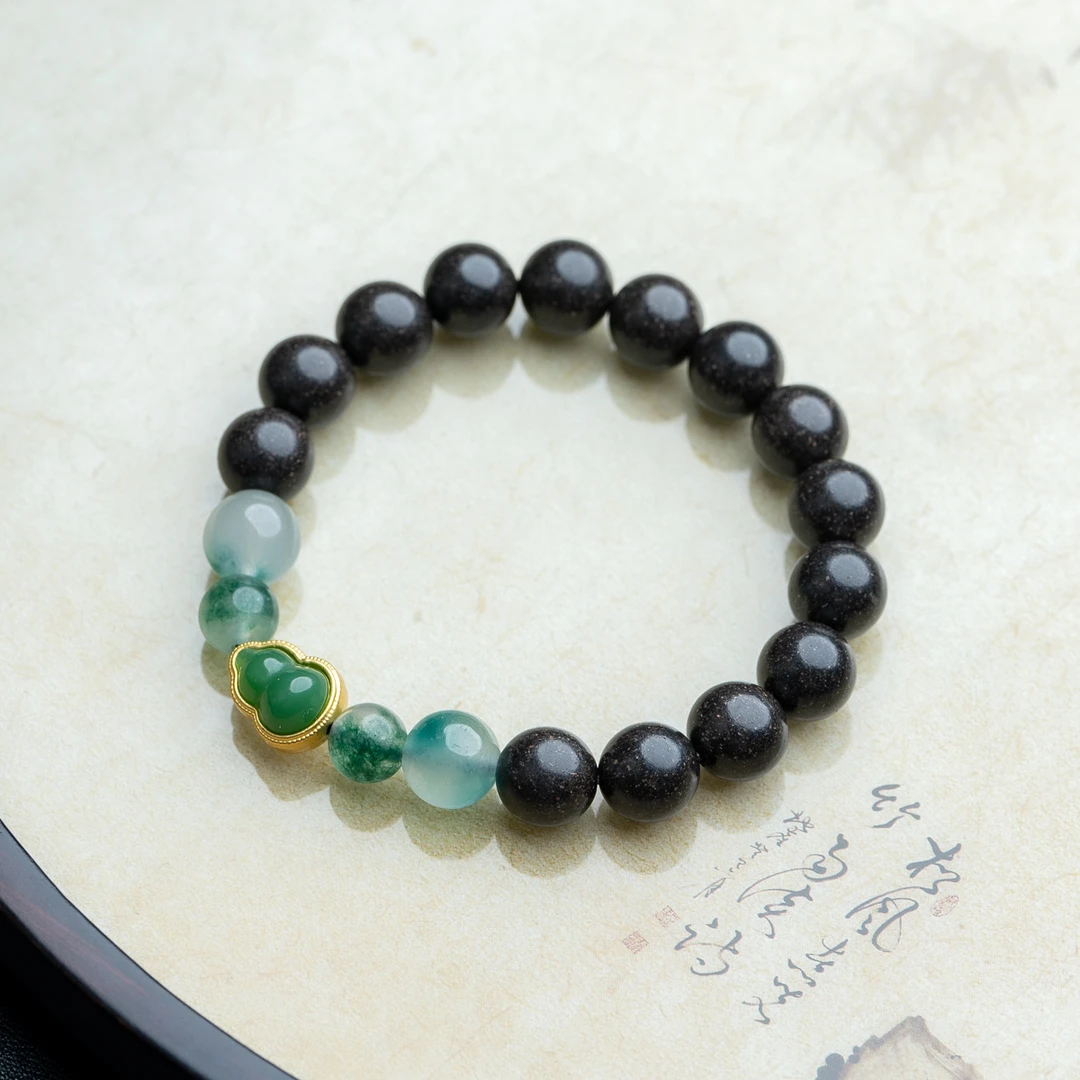 【老百姓的香】“龙涎黑珠”香单圈非遗工艺国风合香手链百搭