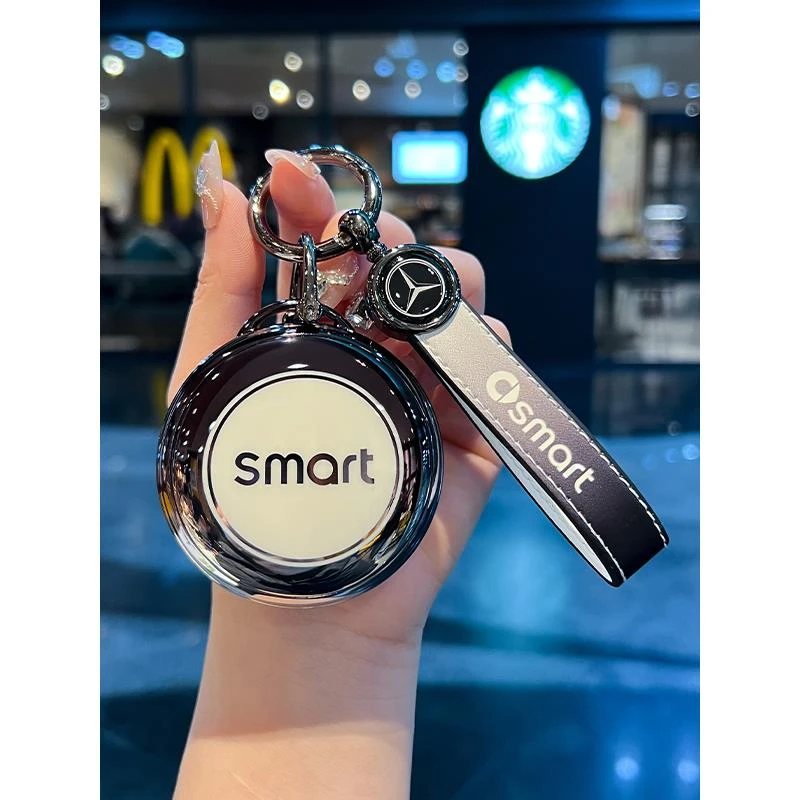 适用于奔驰smart精灵精灵一号#1斯玛特#3号1号Pro汽车钥匙包壳扣