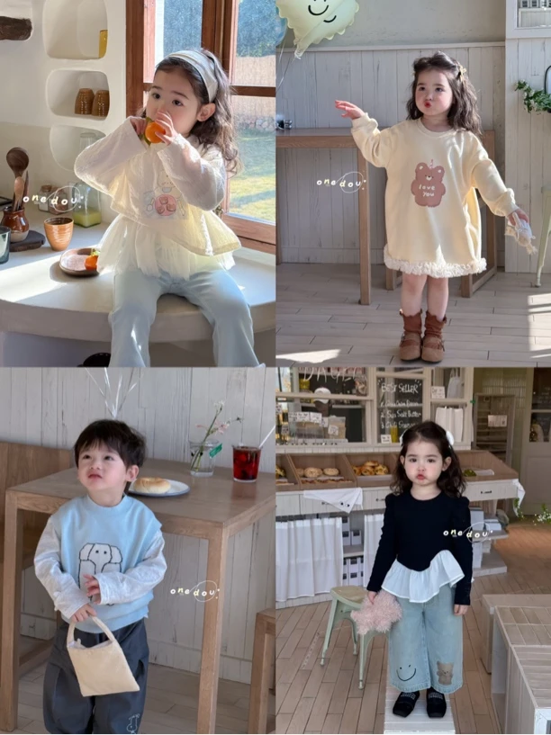 番茄蛋家扣号链接上衣裤子90-130尺码 no退no换