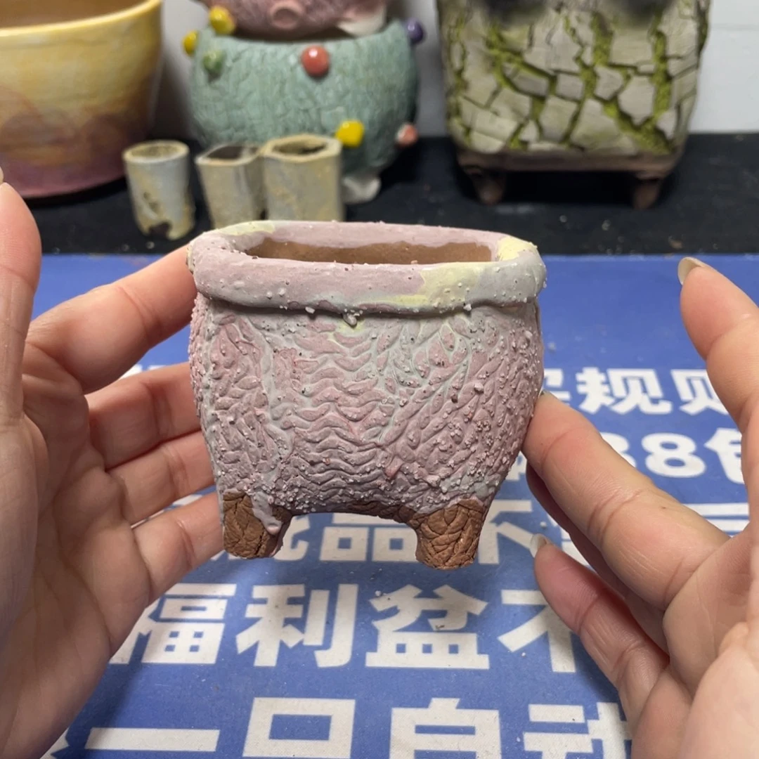 微瑕陶艺多肉花盆49