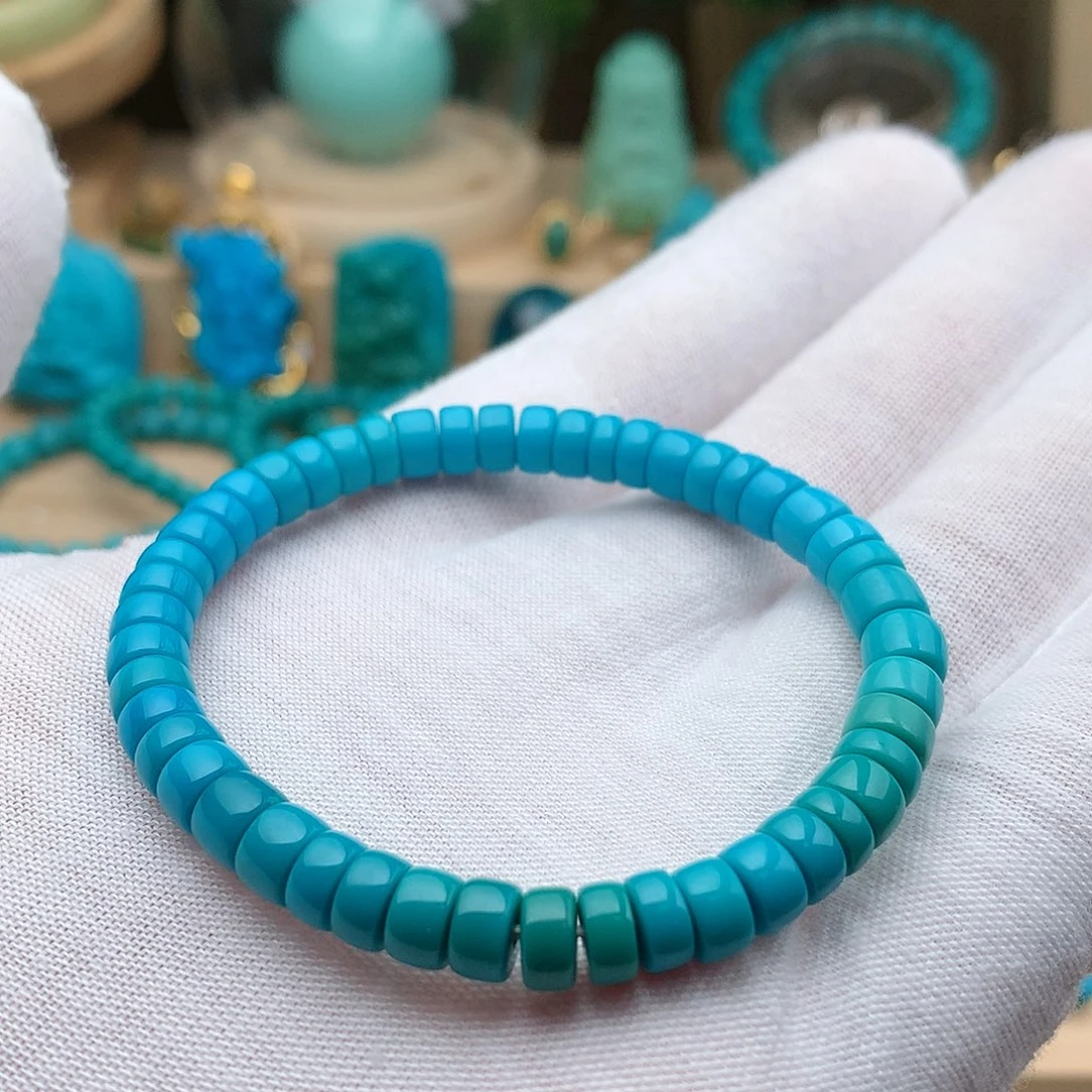 绿松石未镶嵌颈饰